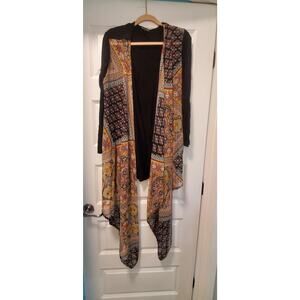 Cha Cha Vente BOHO Cardigan sizeXL.a30